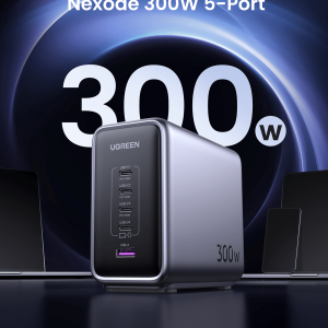 (Bundle) Nexode 300W Charger + 6.6FT 100W USB-C Cable 2 Pack
