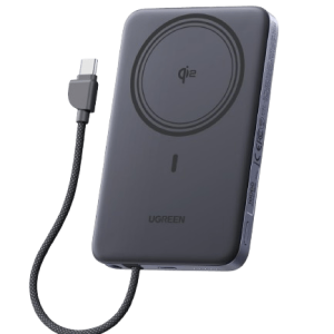 UGREEN MagFlow Air Magnetic Power Bank (10000mAh. Qi2 15W)