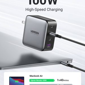 (Bundle) Nexode 100W Charger + 100W USB-C Cable 2 Pack
