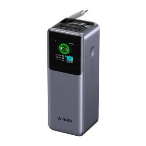 UGREEN Nexode Power Bank 20000mAh 165W with Retractable USB-C Cable